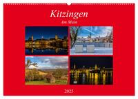 Kitzingen am Main (Wandkalender 2025 DIN A2 quer), CALVENDO Monatskalender