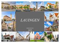 Lauingen Impressionen (Wandkalender 2025 DIN A2 quer), CALVENDO Monatskalender