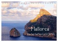 Mallorca Zauberhaftes Licht (Tischkalender 2025 DIN A5 quer), CALVENDO Monatskalender