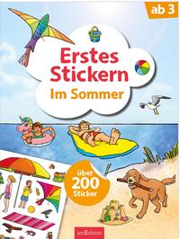 Erstes Stickern – Im Sommer