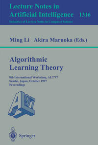 Algorithmic Learning Theory