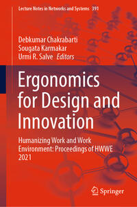 Ergonomics for Design and Innovation