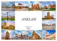 Anklam Impressionen (Wandkalender 2025 DIN A2 quer), CALVENDO Monatskalender