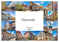 Osterode Impressionen (Tischkalender 2025 DIN A5 quer), CALVENDO Monatskalender