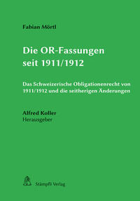 Die OR-Fassungen seit 1911/1912