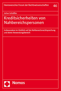 Kreditsicherheiten von Nahbereichspersonen