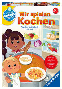 Wir spielen Kochen - Kinderspiel ab 2,5 Jahre