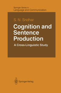 Cognition and Sentence Production