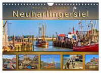 Reise an die Nordsee - Neuharlingersiel (Wandkalender 2025 DIN A4 quer), CALVENDO Monatskalender