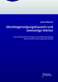 Meistbegünstigungsklauseln und zweiseitige Märkte