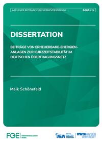 Beiträge von Erneuerbare-Energien-Anlagen zur Kurzzeitstabilität im deutschen Übertragungsnetz