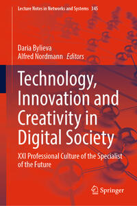 Technology, Innovation and Creativity in Digital Society