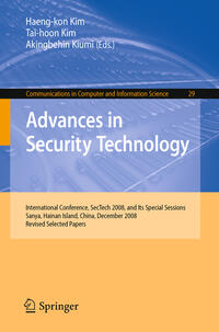 Advances in Security Technology