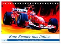 Rote Renner aus Italien (Tischkalender 2025 DIN A5 quer), CALVENDO Monatskalender