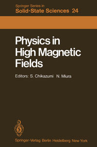 Physics in High Magnetic Fields