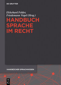 Handbuch Sprache im Recht