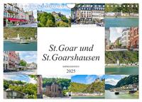 St. Goar und St. Goarshausen Impressionen (Wandkalender 2025 DIN A4 quer), CALVENDO Monatskalender