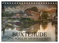 Buxtehude - Eine Perle in Niedersachsen (Tischkalender 2025 DIN A5 quer), CALVENDO Monatskalender