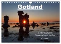 Gotland - Sonneninsel in der Ostsee (Wandkalender 2025 DIN A4 quer), CALVENDO Monatskalender