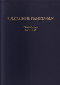 Europäische Stammtafeln. Neue Folge