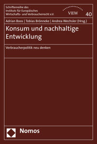 Konsum und nachhaltige Entwicklung