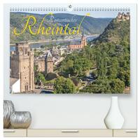 Romantisches Rheintal (hochwertiger Premium Wandkalender 2025 DIN A2 quer), Kunstdruck in Hochglanz