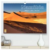 Namibia - Magie der Weite (hochwertiger Premium Wandkalender 2025 DIN A2 quer), Kunstdruck in Hochglanz