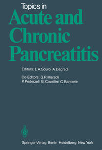 Topics in Acute and Chronic Pancreatitis