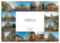 Pirna Impressionen (Tischkalender 2025 DIN A5 quer), CALVENDO Monatskalender