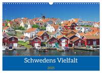 Schwedens Vielfalt (Wandkalender 2025 DIN A3 quer), CALVENDO Monatskalender