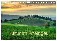 Kultur im Rheingau (Wandkalender 2025 DIN A4 quer), CALVENDO Monatskalender