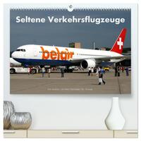 Seltene Verkehrsflugzeuge (hochwertiger Premium Wandkalender 2025 DIN A2 quer), Kunstdruck in Hochglanz