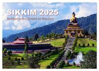 Sikkim – Buddhistisches Kleinod im Himalaya (Wandkalender 2025 DIN A2 quer), CALVENDO Monatskalender