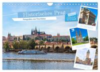 Historisches Prag (Wandkalender 2025 DIN A4 quer), CALVENDO Monatskalender