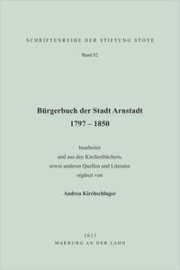 Bürgerbuch der Stadt Arnstadt 1797 – 1850