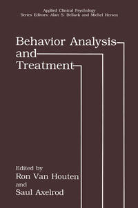 Behavior Analysis and Treatment