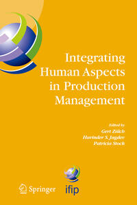 Integrating Human Aspects in Production Management