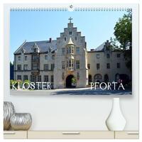 KLOSTER PFORTA (hochwertiger Premium Wandkalender 2025 DIN A2 quer), Kunstdruck in Hochglanz