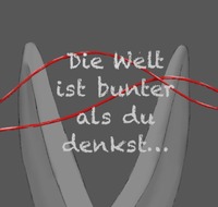 Die Welt ist bunter als du denkst...