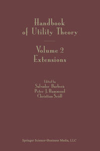 Handbook of Utility Theory