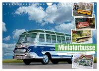 Miniaturbusse (Wandkalender 2025 DIN A4 quer), CALVENDO Monatskalender