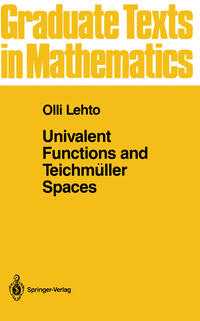 Univalent Functions and Teichmüller Spaces