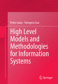 High Level Models and Methodologies for Information Systems