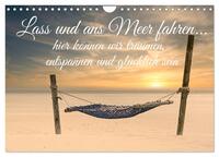 Lass uns ans Meer fahren (Wandkalender 2025 DIN A4 quer), CALVENDO Monatskalender