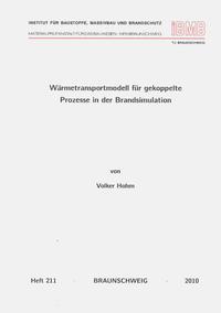 Wärmetransportmodell für gekoppelte Prozesse in der Brandsimulation