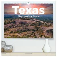 Texas - The Lone Star State (hochwertiger Premium Wandkalender 2025 DIN A2 quer), Kunstdruck in Hochglanz