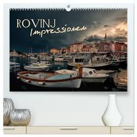 Rovinj Impressionen (hochwertiger Premium Wandkalender 2025 DIN A2 quer), Kunstdruck in Hochglanz