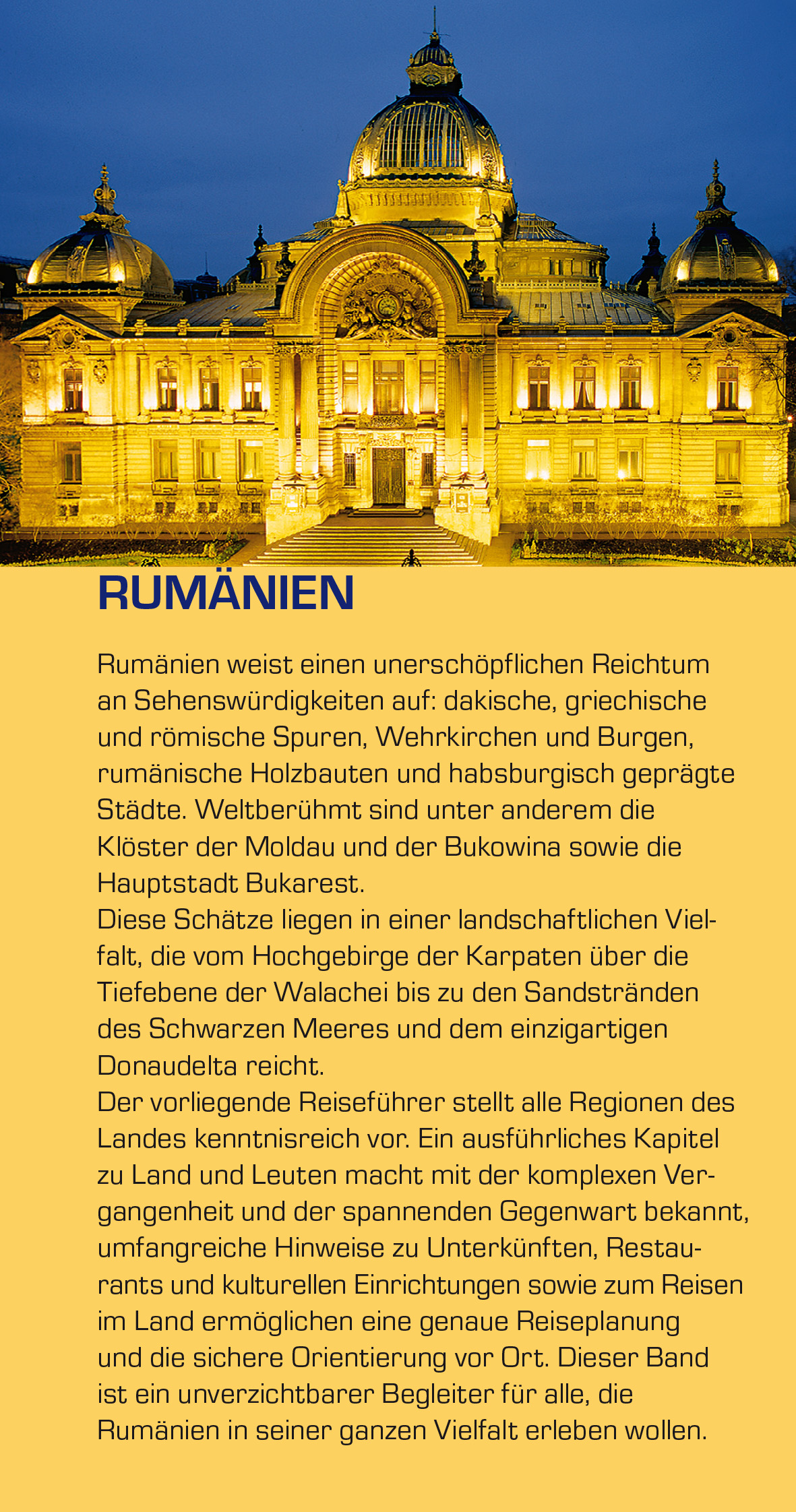 TRESCHER Reiseführer Rumänien