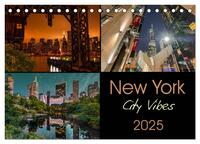 New York City Vibes (Tischkalender 2025 DIN A5 quer), CALVENDO Monatskalender