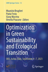 Optimization in Green Sustainability and Ecological Transition